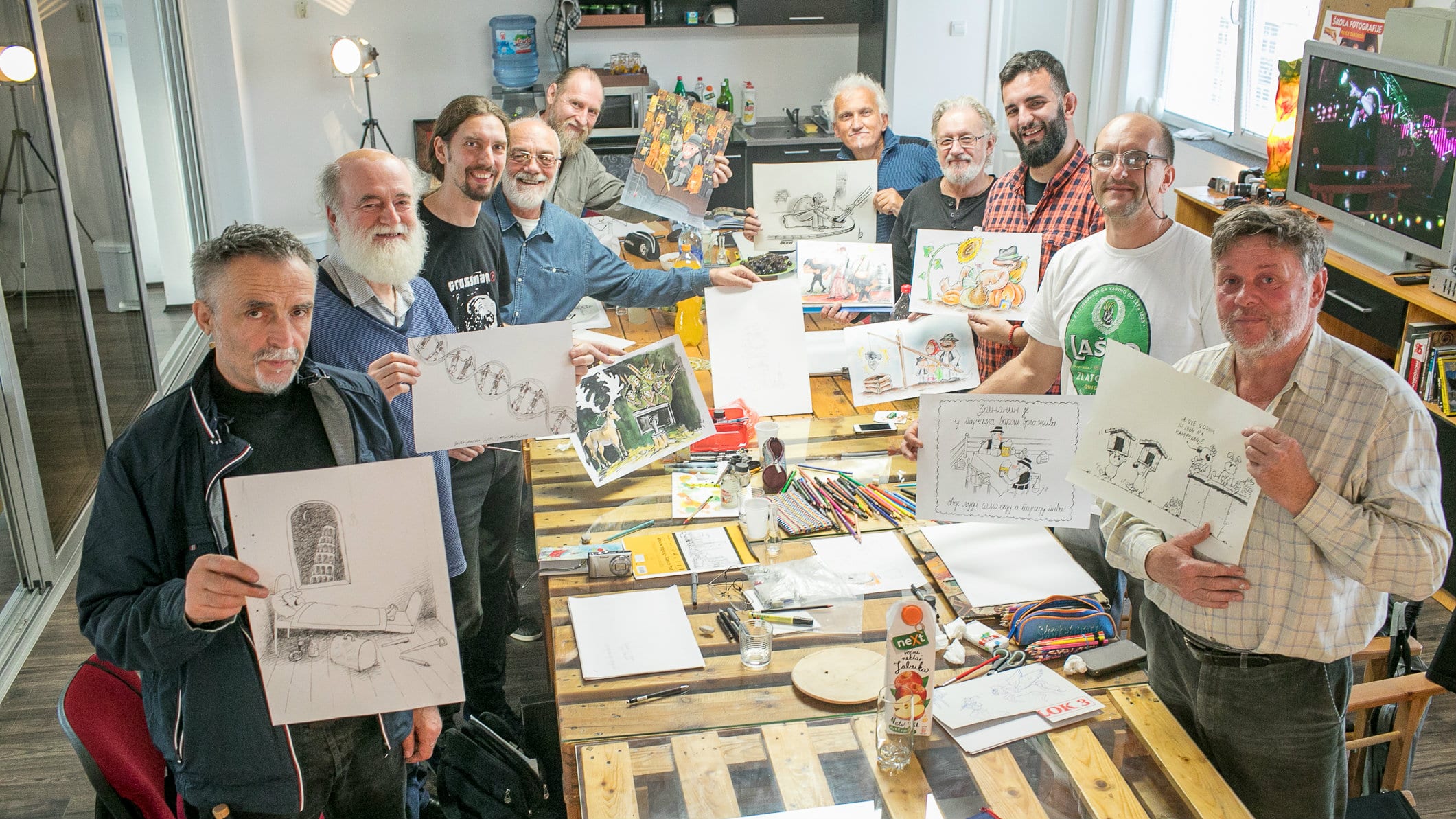 Održana prva Kolonija karikaturista u Srbiji 1