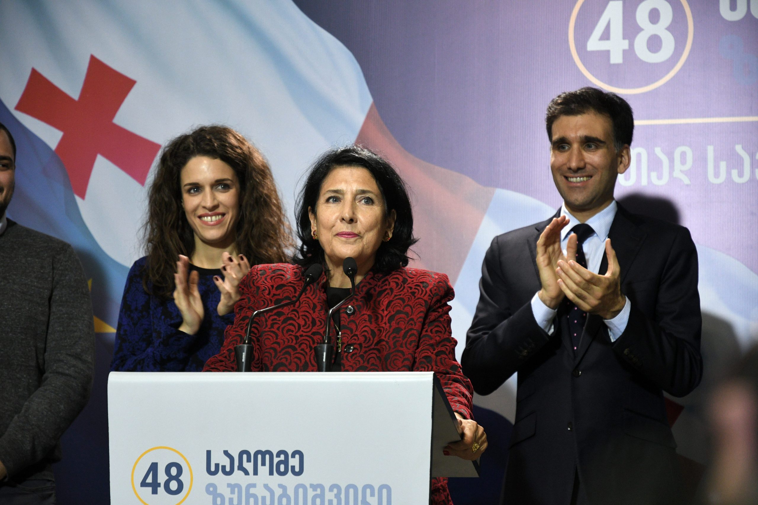 Prva žena predsednica Gruzije 1