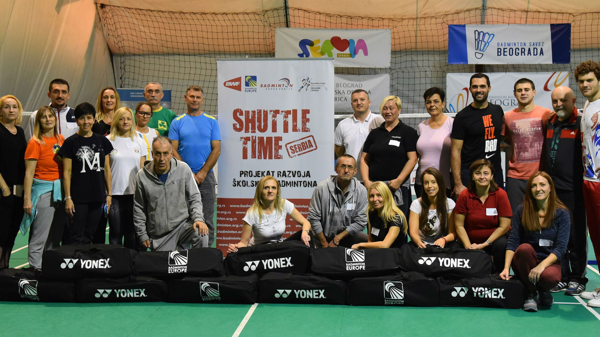 Održan kurs za nastavnike o badmintonu "Shuttle Time" 1