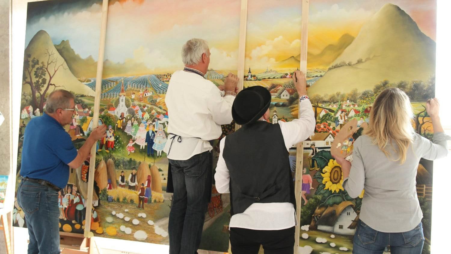 Već deset dana rade sliku koju će pokloniti Vučiću 1