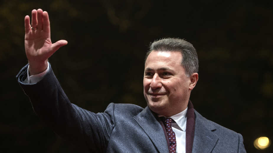 Nikola Gruevski u odsustvu osuđen na sedam godina zatvora 1