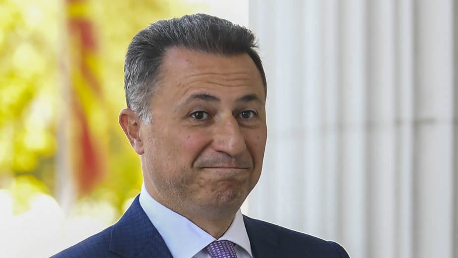 Makedonija: Zahtev za ekstradiciju Gruevskog 1