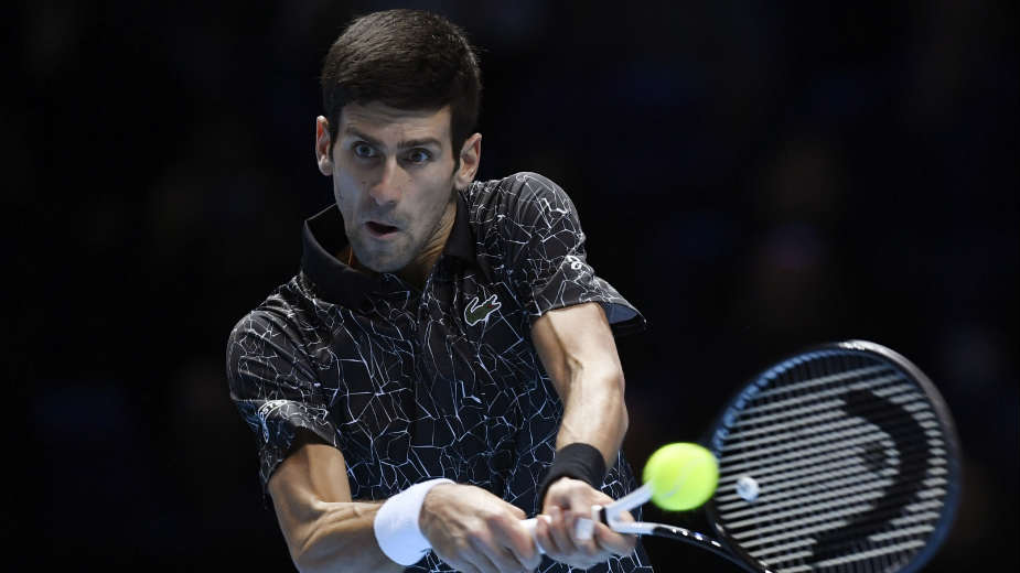 Novak Đoković u finalu završnog Mastersa u Londonu 1