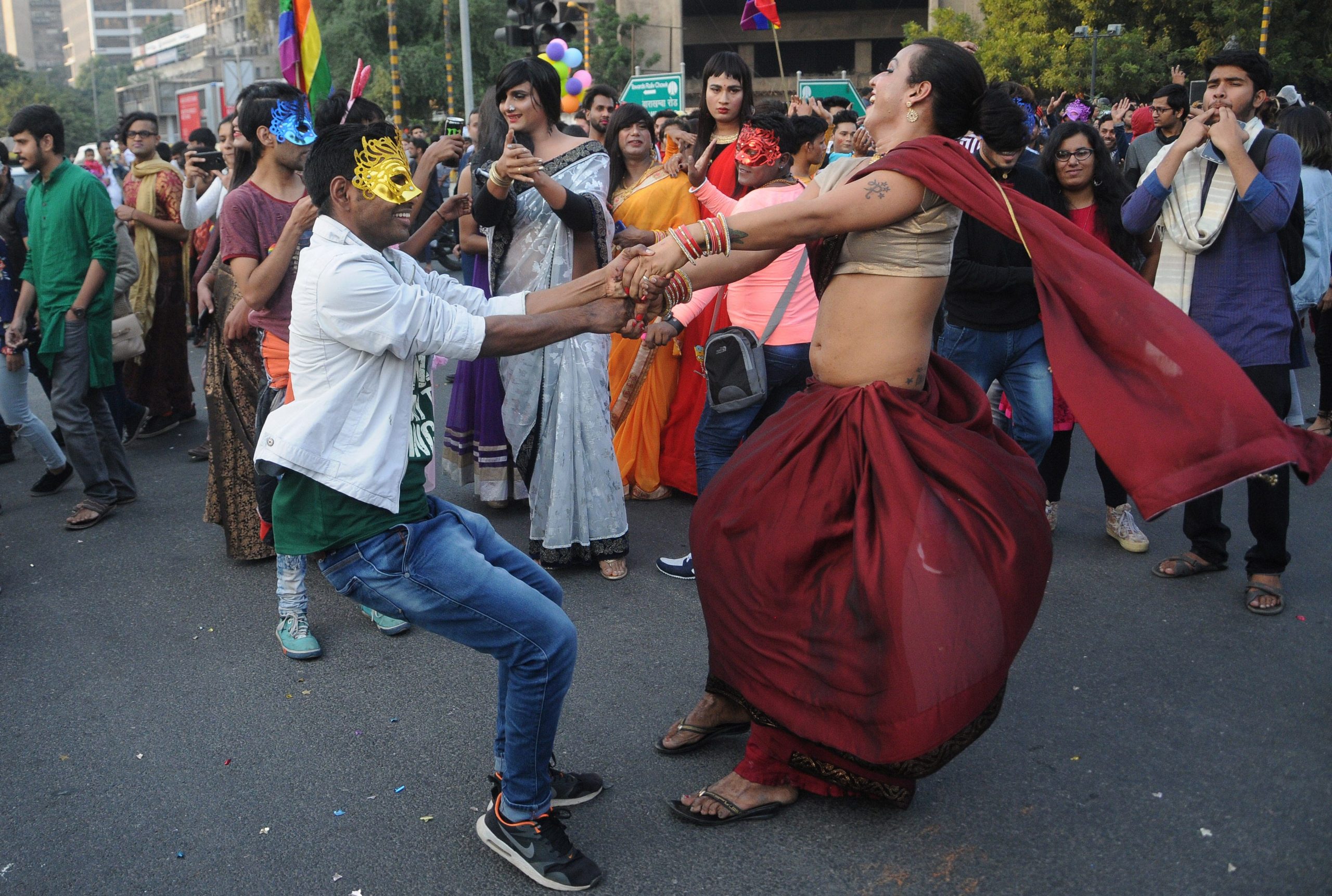 Prva Parada ponosa u Indiji od dekriminalizacije homoseksualnosti (FOTO) 2
