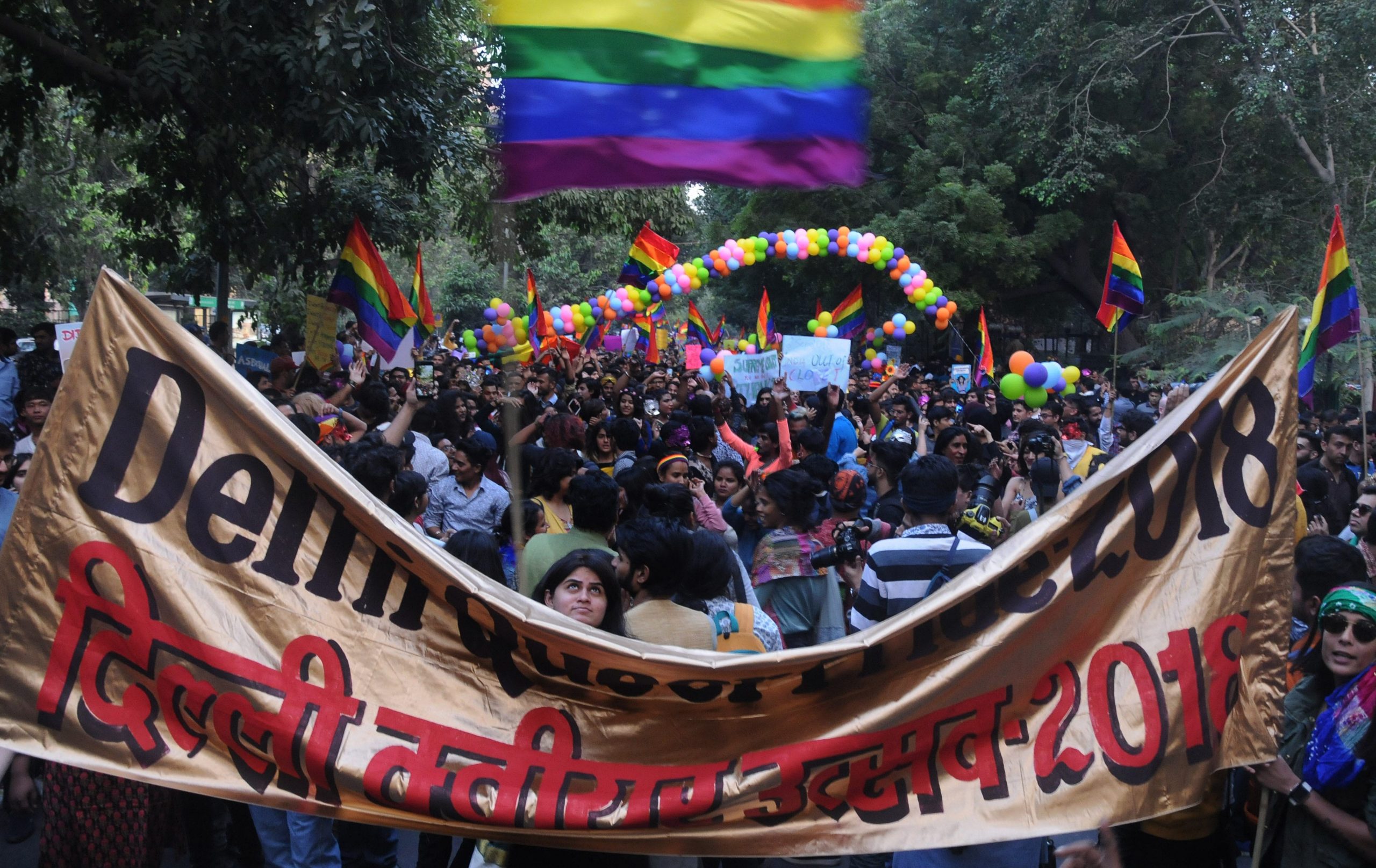 Prva Parada ponosa u Indiji od dekriminalizacije homoseksualnosti (FOTO) 10