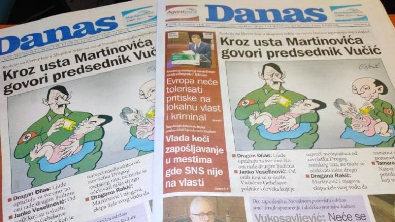 Žene u crnom: Besomučna hajka režima na "Danas" i Koraksa 1