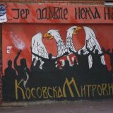 Srbi sa Kosova na protestu branili Trepču 14