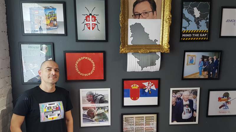 Izložba Miroslava Vujovića Graforidže "Provokart" 1 Izložba Miroslava Vujovića Graforidže "Provokart" 1