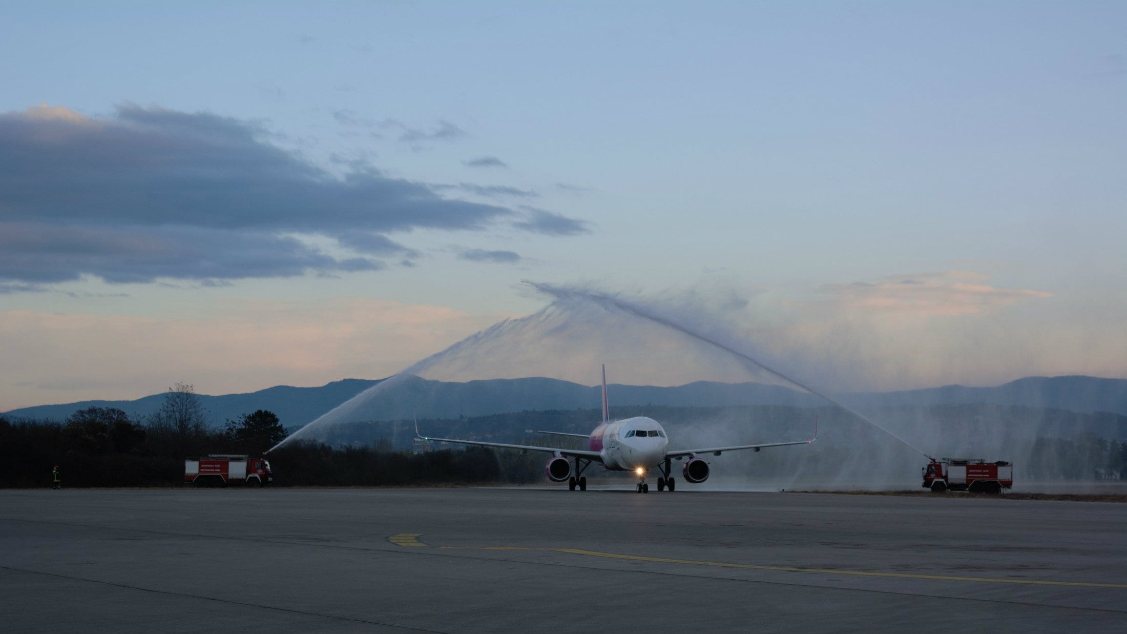 Wizz Air: Prvi let na relaciji Beč- Niš - Beč 1