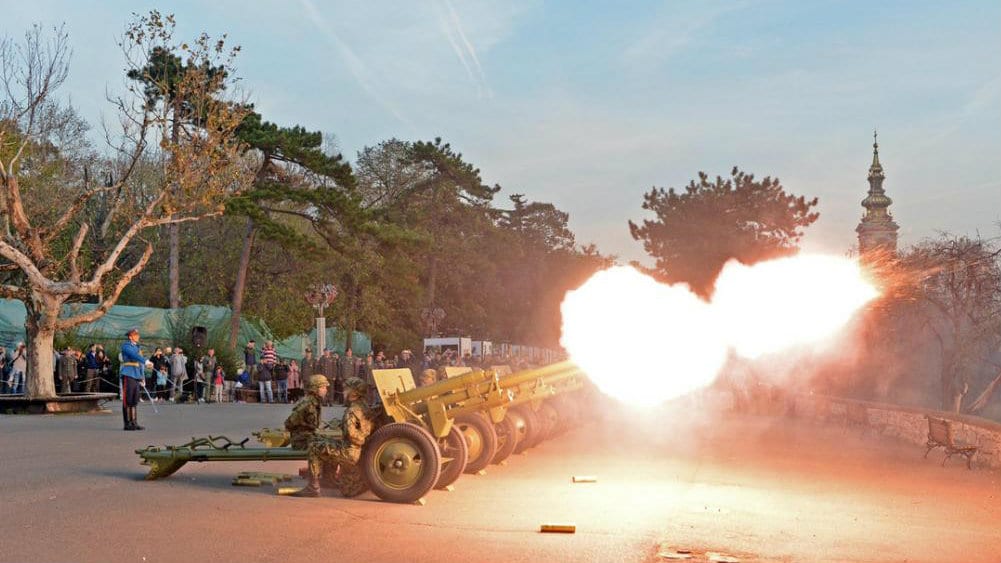 Počasna paljba povodom Dana primirja 1