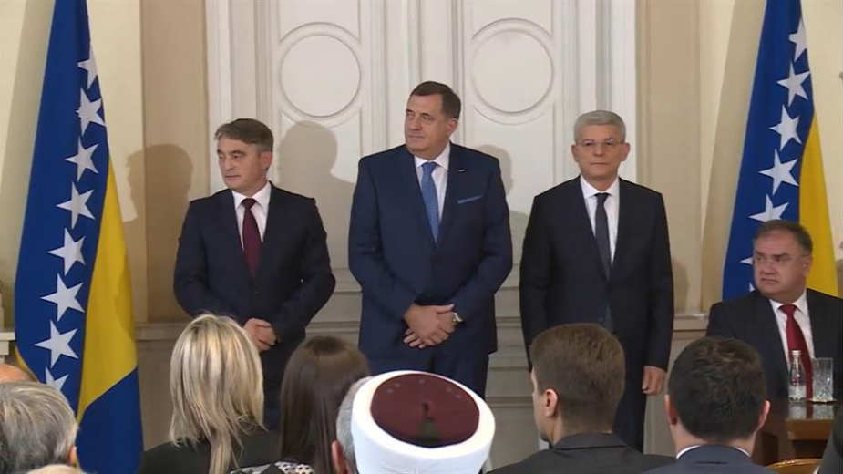 Novi članovi Predsedništva BiH položili zakletvu 1