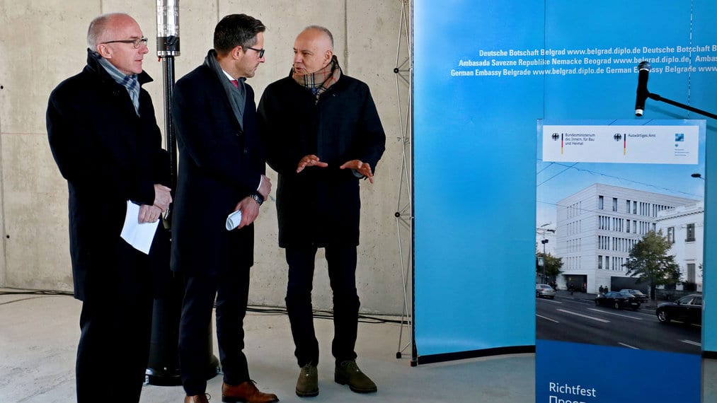 Radojičić: Zgrada Ambasade Nemačke simbol dobrih srpsko-nemačkih odnosa 1
