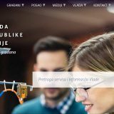 Novi sajt Vlade Srbije "U službi građana" 15