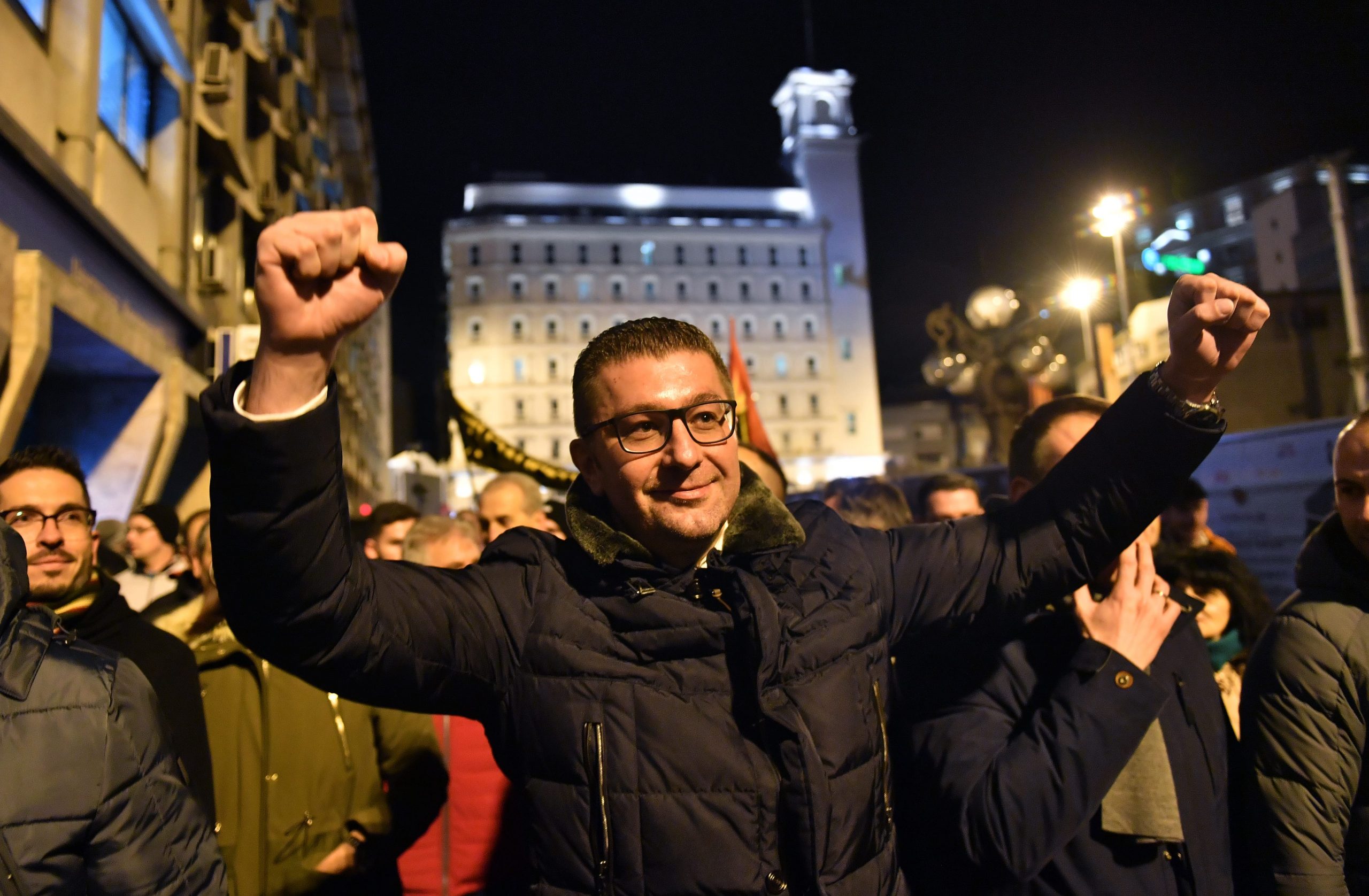 Antivladin protest u Skoplju (FOTO) 1