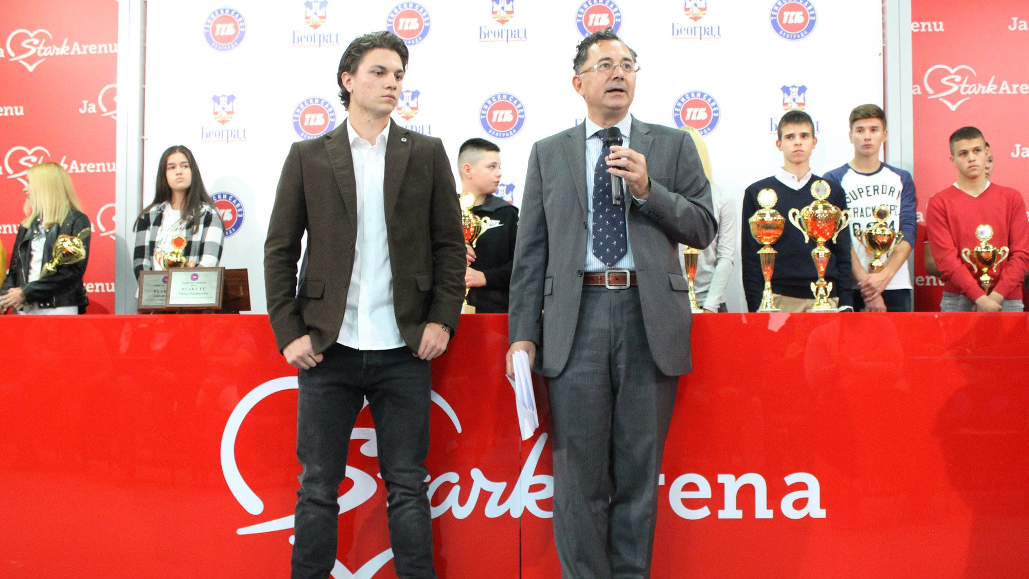 Teniski savez Beograda odlikovao najbolje sportiste 1