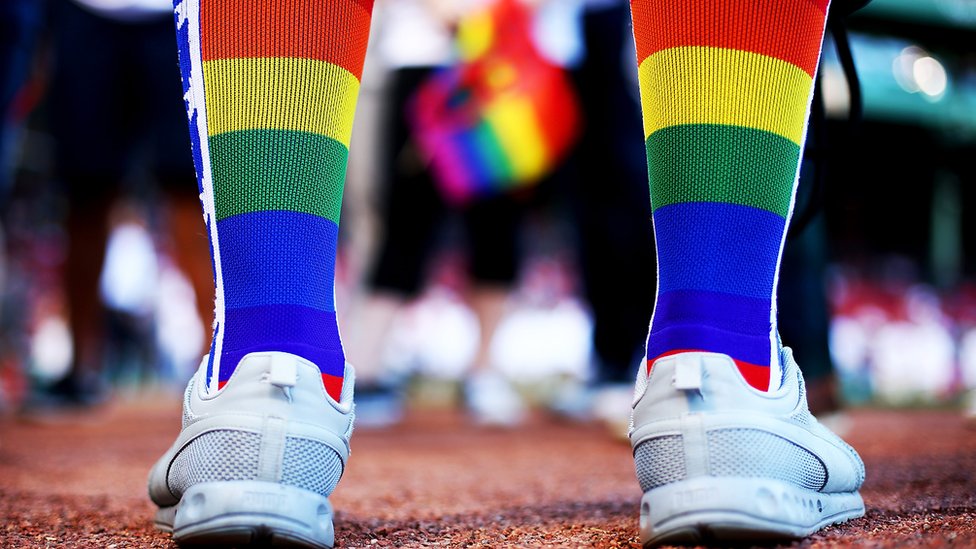 Noge i LGBT čarape