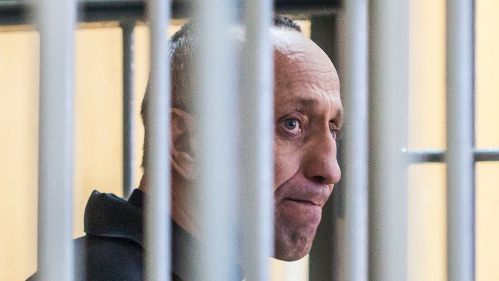 Mihail Popkov na sudu 10. decembra 2018. godine