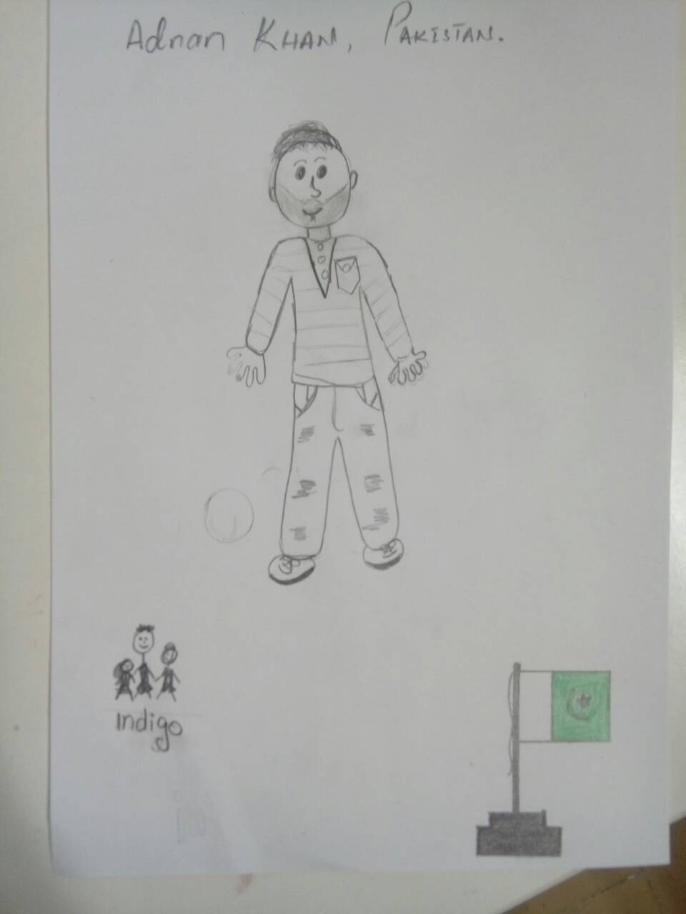 Osman i Adnan su prešli hiljade kilometara i žele da ostanu u Srbiji 4 crtež Adnana Kana