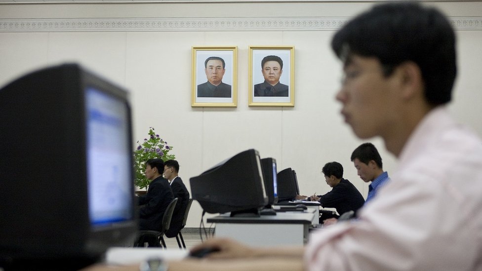 severnokorejci u internet sali
