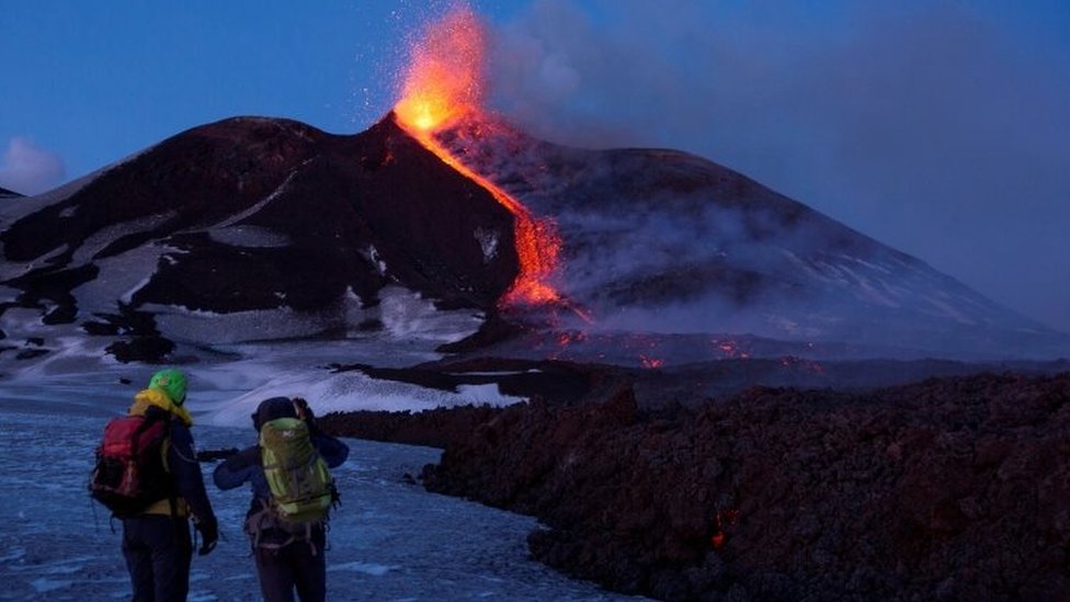 erupcija Etne