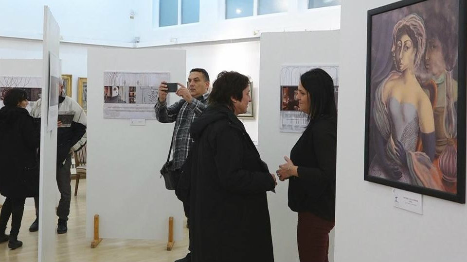 Izložba Ane Vuković u kući Milene Pavlović Barili 1