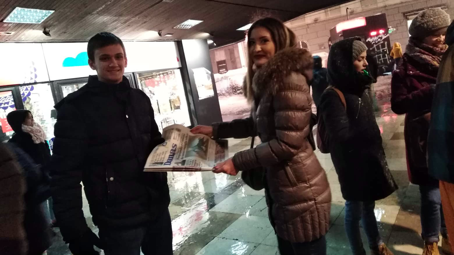 Učesnici protesta: Da nema Danasa ne bismo ni kupovali novine 1