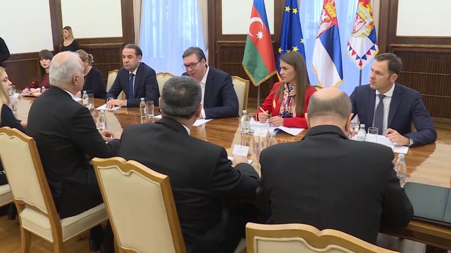 Vučić: Kompanije iz Azerbejdžana pouzdani partneri 1