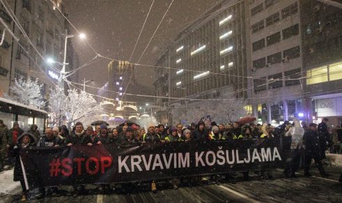 Drugi protest "Stop krvavim košuljama" masovniji od prvog (FOTO, VIDEO) 10