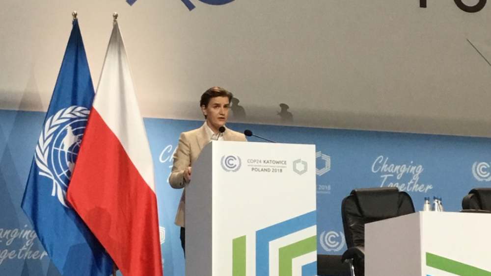 Brnabić: Zajedničko delovanje ključno za uspešno savladavanje klimatskih promena 1