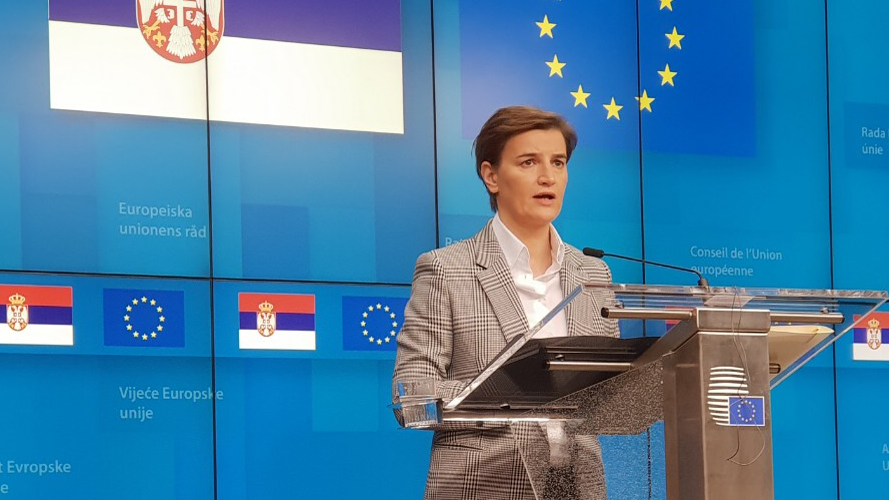 Brnabić: EU nikada nije bila direktnija u osudi Prištine 1