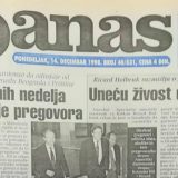 Danas (1998): Kako su izgledali studentski protesti u Beogradu? 2