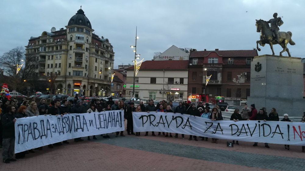 I Novi Sad pružio podršku grupi "Pravda za Davida" 2