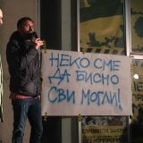 Protest u Kraljevu kao znak solidarnosti sa protestima u Beogradu 1