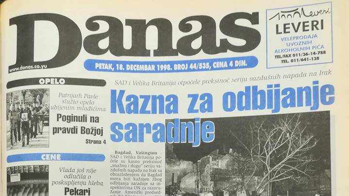 Milošević (1998): Nikad nismo zabranjivali novine, samo kažnjavamo zbog laži 1
