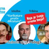 Izložba karikatura Petričića i Coraxa u Požegi (VIDEO) 6