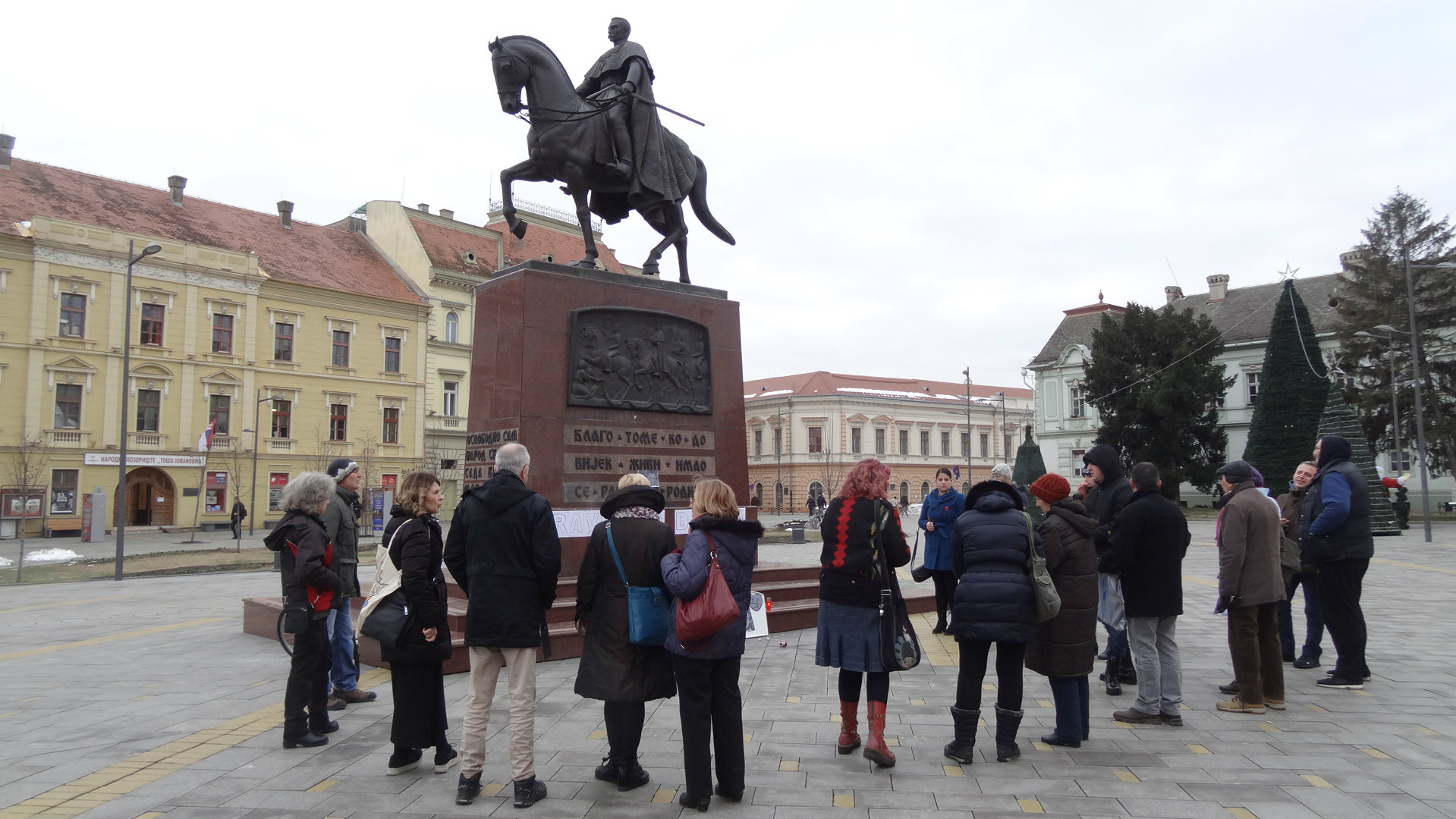 Solidarnost sa Banjalukom u Zrenjaninu 1