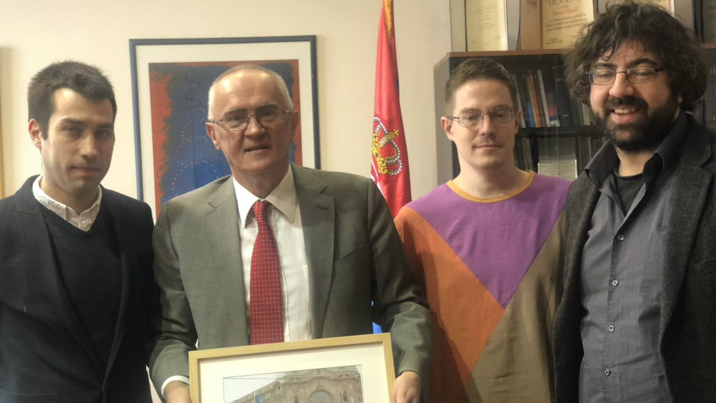 "Ne davimo Beograd" uručilo priznanje za rad Rodoljubu Šabiću 1