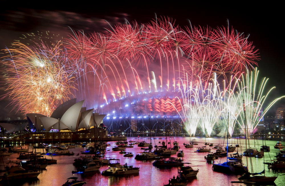 Vatrometi obeležili početak Nove godine u svetu (FOTO) 15