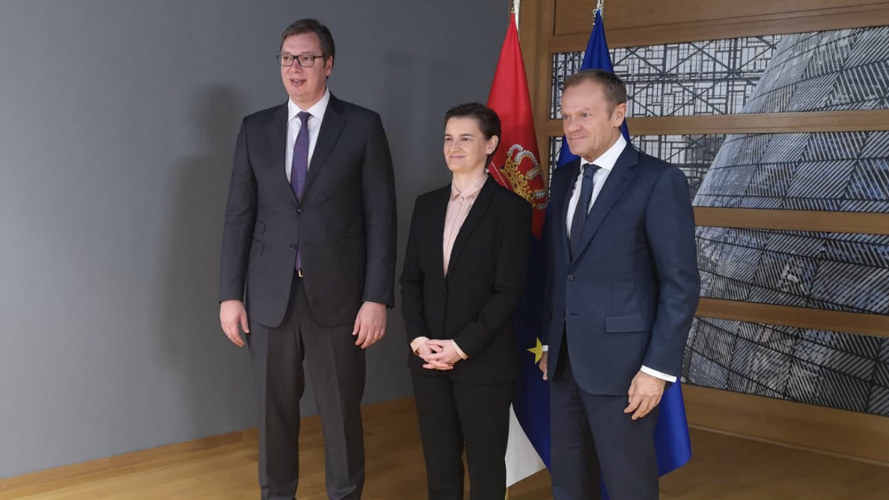 Tusk pozdravio razumne poteze Srbije u odnosima sa Prištinom 1
