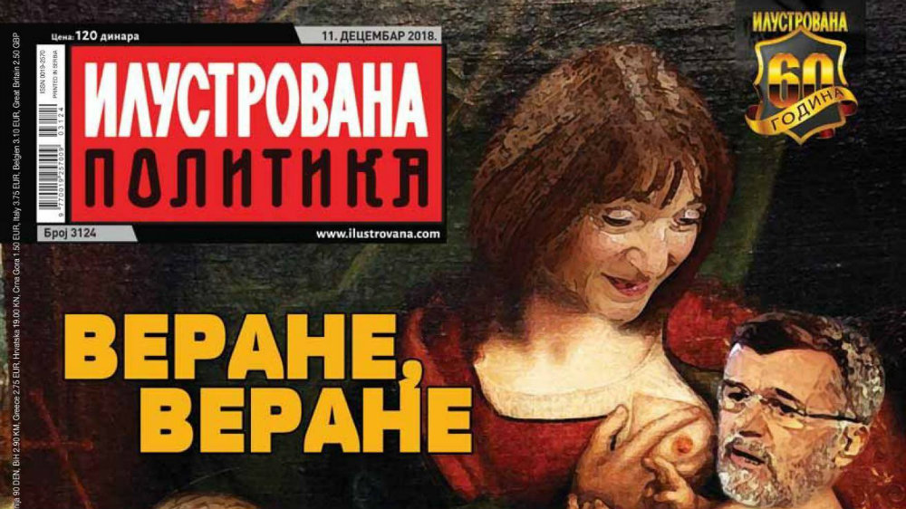 Ministarstvo kulture osudilo novu naslovnu Ilustrovane politike 1