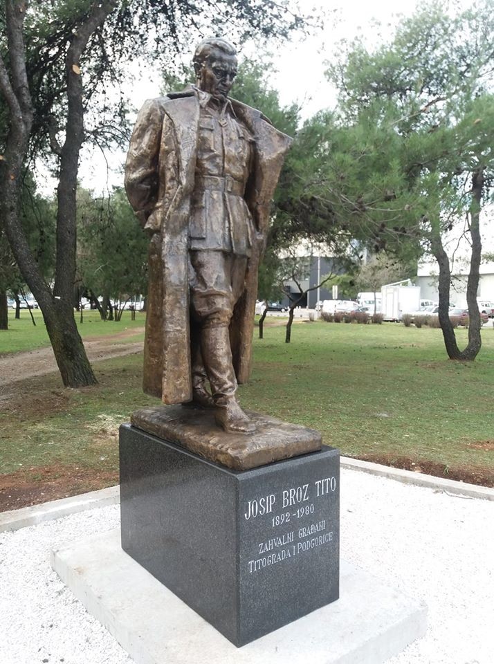 Podgorica dobila spomenik Titu (FOTO) 2