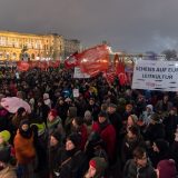 Antivladin protest u Austriji 1