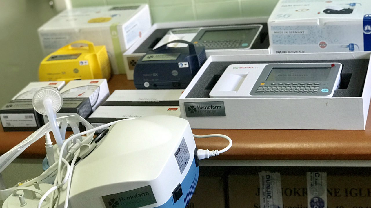 Hemofarm donirao opremu zdravstvenim ustanovama u BiH 1