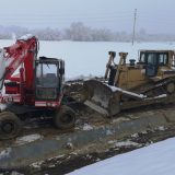 Radovi na Koridoru 11 nastavljeni uprkos snežnim padavinama 1