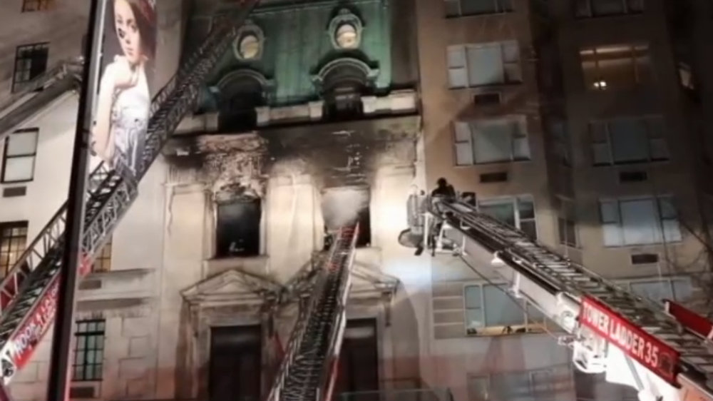 Požar u misiji Srbije u UN 1