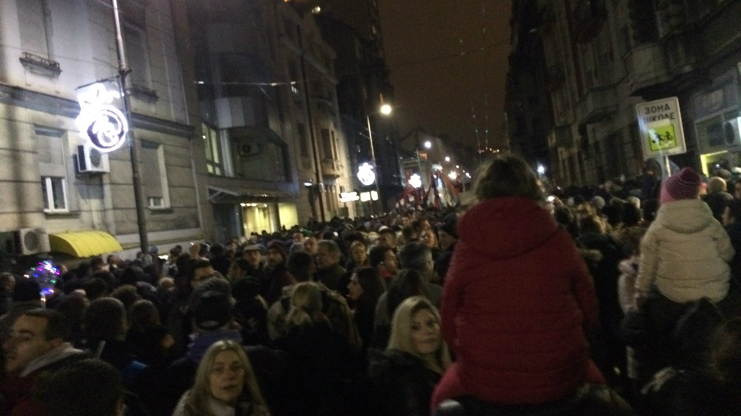 Nekoliko svetskih medija izvestilo o protestu u Beogradu 1