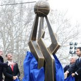 Otkriven Spomenik utemeljivačima srpske košarke na Kalemegdanu 5