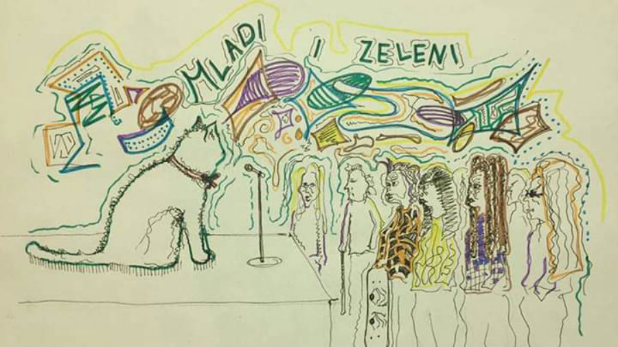 Pesničko veče “Mladi i zeleni” u Kafe baru 16, u Cetinjskoj 1