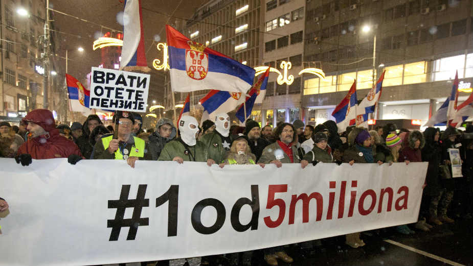 Lokalni front iz Kraljeva kreće 12. januara peške na protest u Beogradu 1