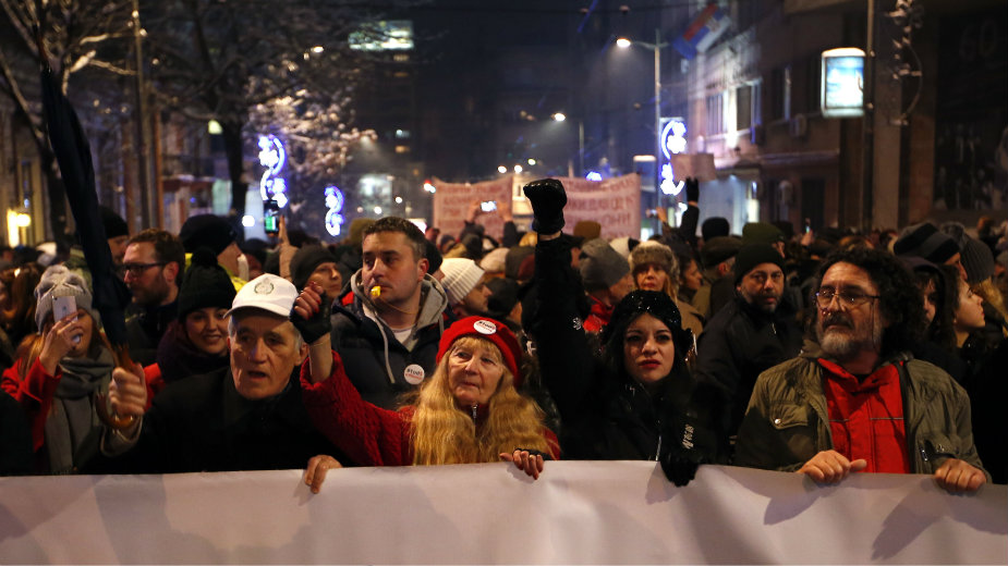 Filozofsko i estetičko društvo Srbije podržalo proteste 1